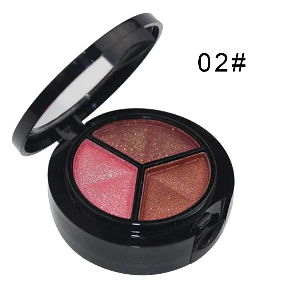 

3 Colors Naked Makeup Pallete Glitter Eyeshadow Professional Natural Matte Makeup Eye Shadow Sombras De Ojos Profesional