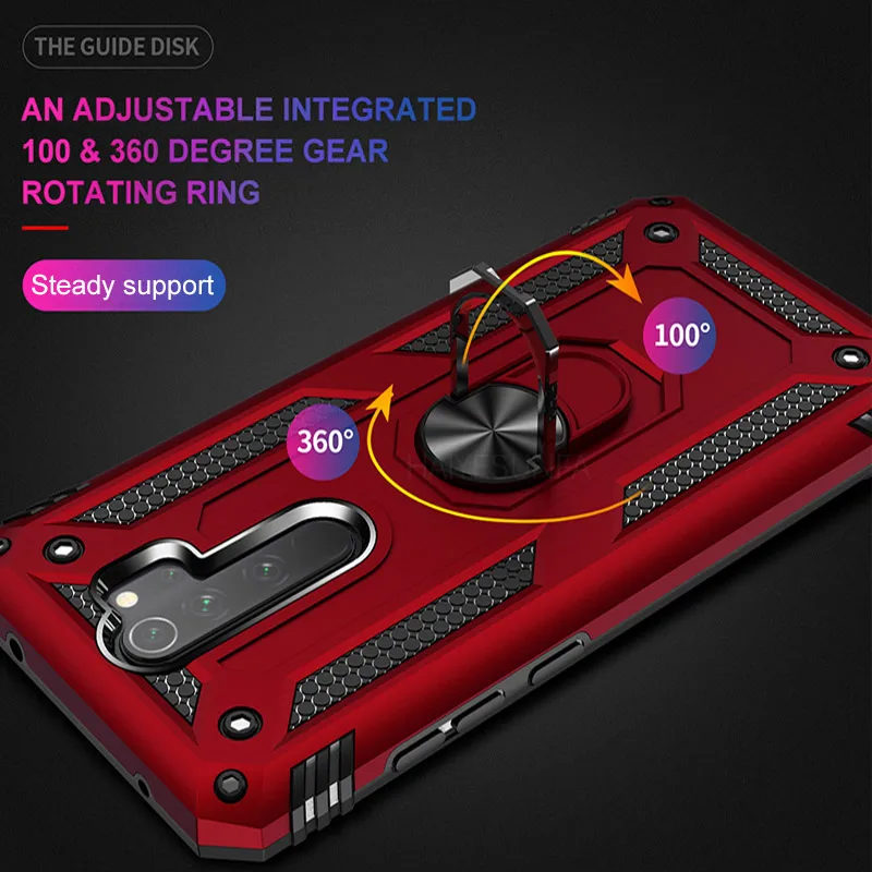 Противоударный защитный чехол для Redmi Note 8 7 pro, чехол для телефона Xiaomi Redmi 7 7A 9 9T CC9 CC9e K20 pro, силиконовый чехол с кольцом