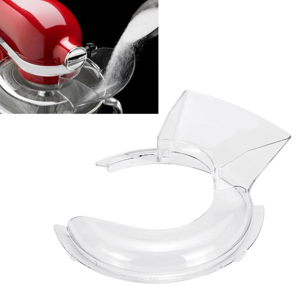 4 5 5qt Bowl Pouring Shield Tilt Head Replace Part For Kitchenaid Stand Mixer Pouring Shield Is Dishwasher Safe Foreasy Clean Up Kitchen Gadget Sets Aliexpress