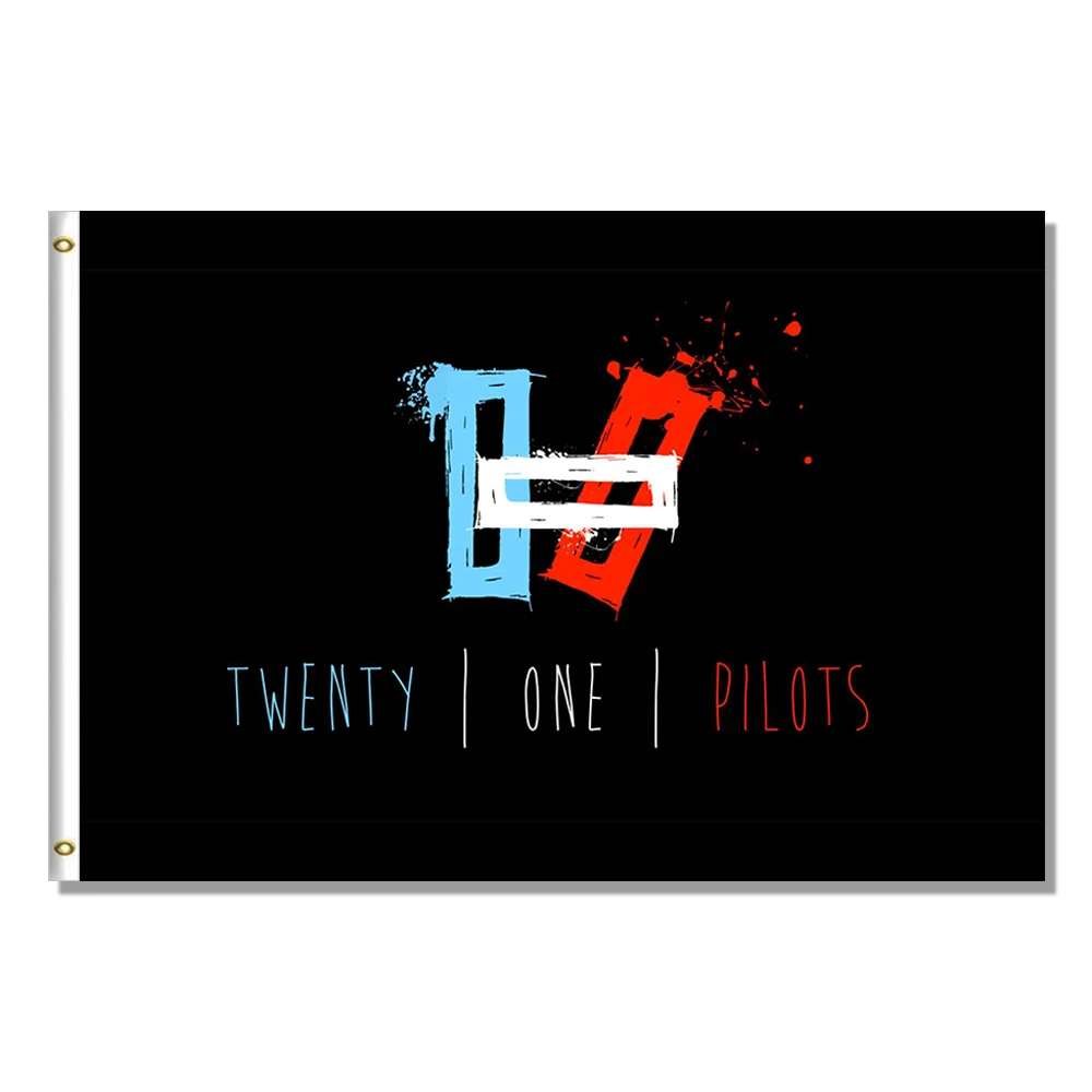 Флаг для Twenty One Pilots баннер 3x5 футов 90x150 см флаг украшения дома или улицы реклама из