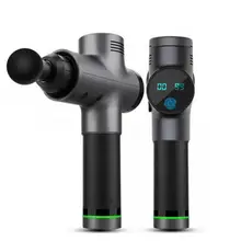 Myofascial Physiotherapy Instrument Mute Touch Screen Fascia Gun Massage Gun Relax Electric Warp Film Impact Gun Deep