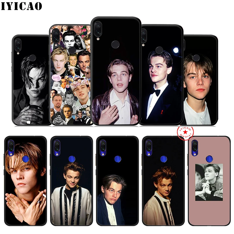 Leonardo Dicaprio Young Soft Case for Xiaomi Redmi Note 8 7 6 5 Pro 5A 4X Prime Silicone |