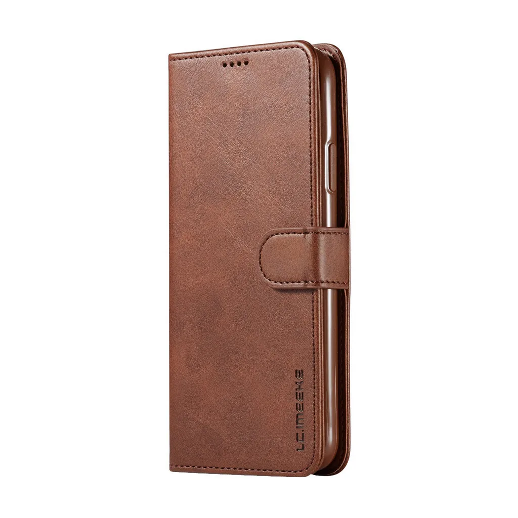 Wallet Case Leather Magnet Flip Cover Case With Card Slot Stand Leather phone Case For iPhone 11 Pro Anti-scratch Phone Case