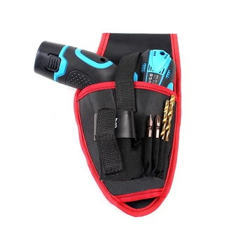 

Thicken Waist Hanging Portable Screws Cordless Drill Holder Bag Power Charging Tool Repairing Holst Tool Pouch Pocket