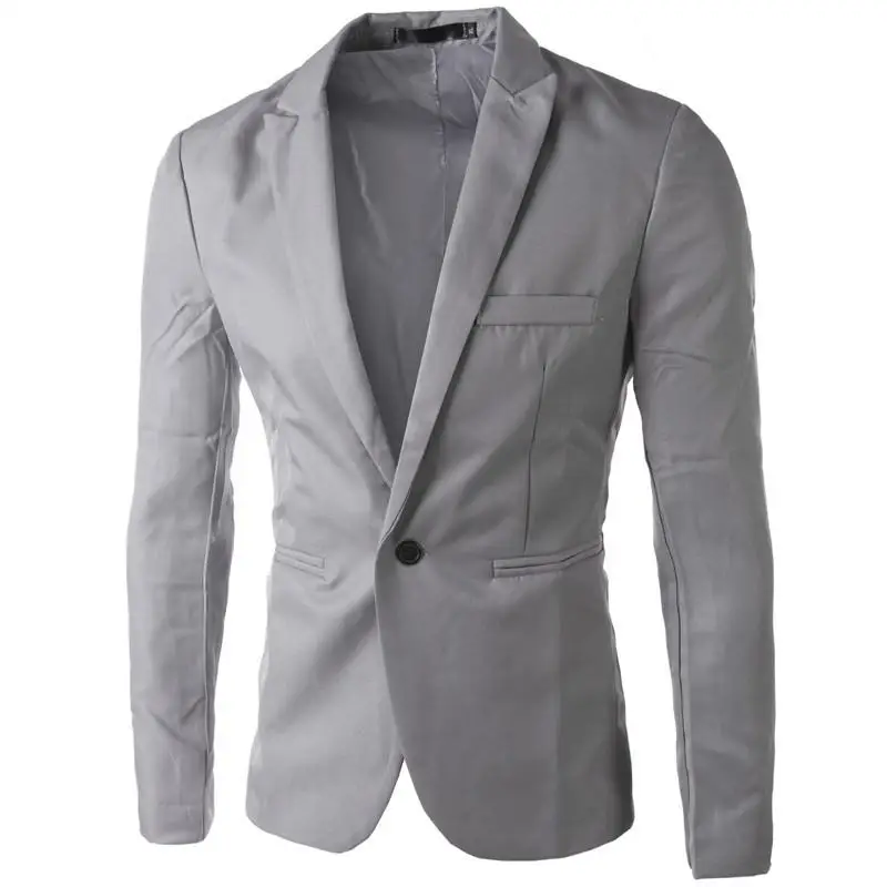 Бренд Небесно-Голубой Блейзер мужские костюмы Veste Homme Новое поступление Мужской приталенный Блейзер пиджак стильный красный черный розовый костюм для мужчин 3XL