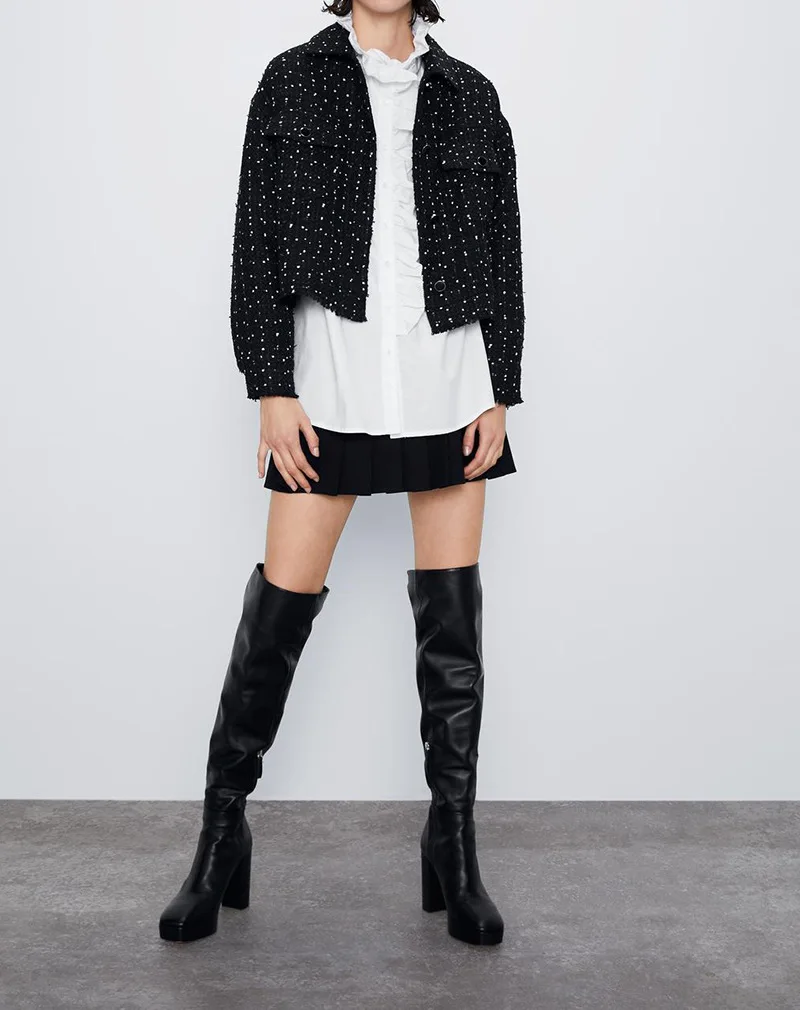

Spring WOMEN'S Dress Row Ornament Twill Retro Soft It Coat Overplus of Goods Exported to Europe And US Single Breasted Tassels E