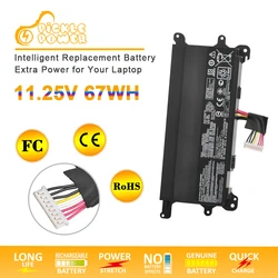 Batería A32N1511 para ordenador portátil, para Asus A32LM9H ROG G752 G752V G752L G752VL G752VT G752VM G752VY G752VS GFX72J GFX72