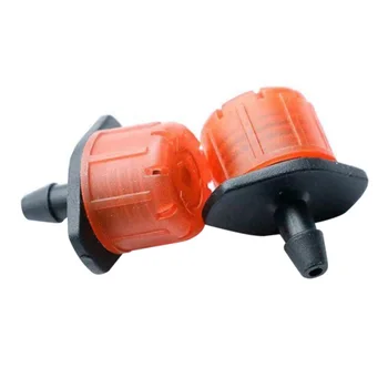 

100 Pcs Adjustable Irrigation Misting Micro Flow Dripper Drip Head Garden Hose Sprinklers Watering Tool Watering & Irrigation TB