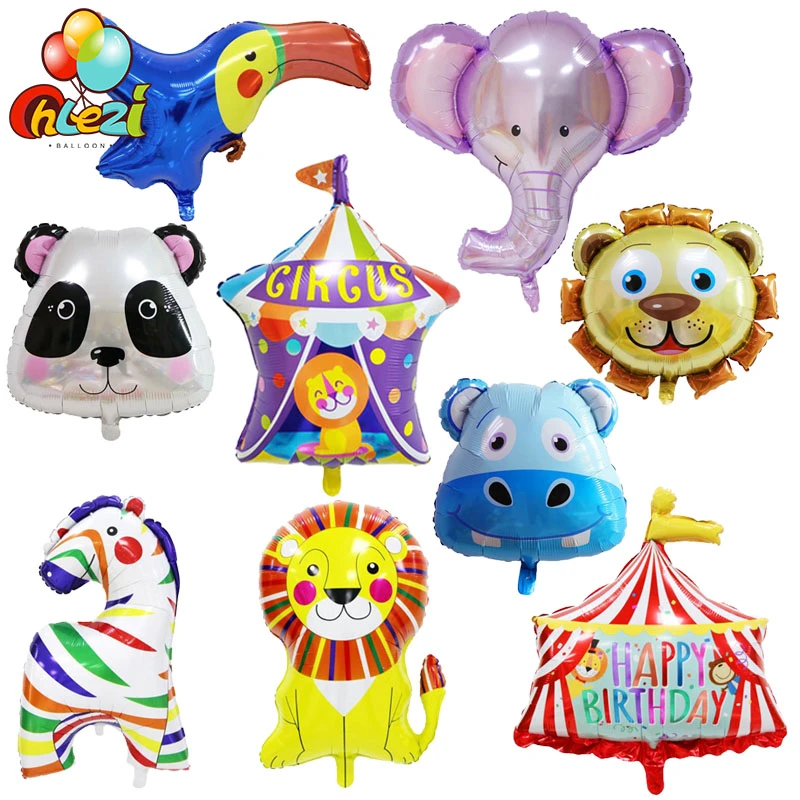 Ballons En Aluminium Pour Anniversaire 1 Piece Motifs Animaux Cirque Elephant Lion Zebre Oiseau Helium Decorations De Fete Pour Enfants Aliexpress Ballons En Aluminium Pour Anniversaire 1 Piece Motifs Animaux Cirque Elephant Lion Zebre Oiseau Helium Decorations De Fete Pour Enfants Aliexpress