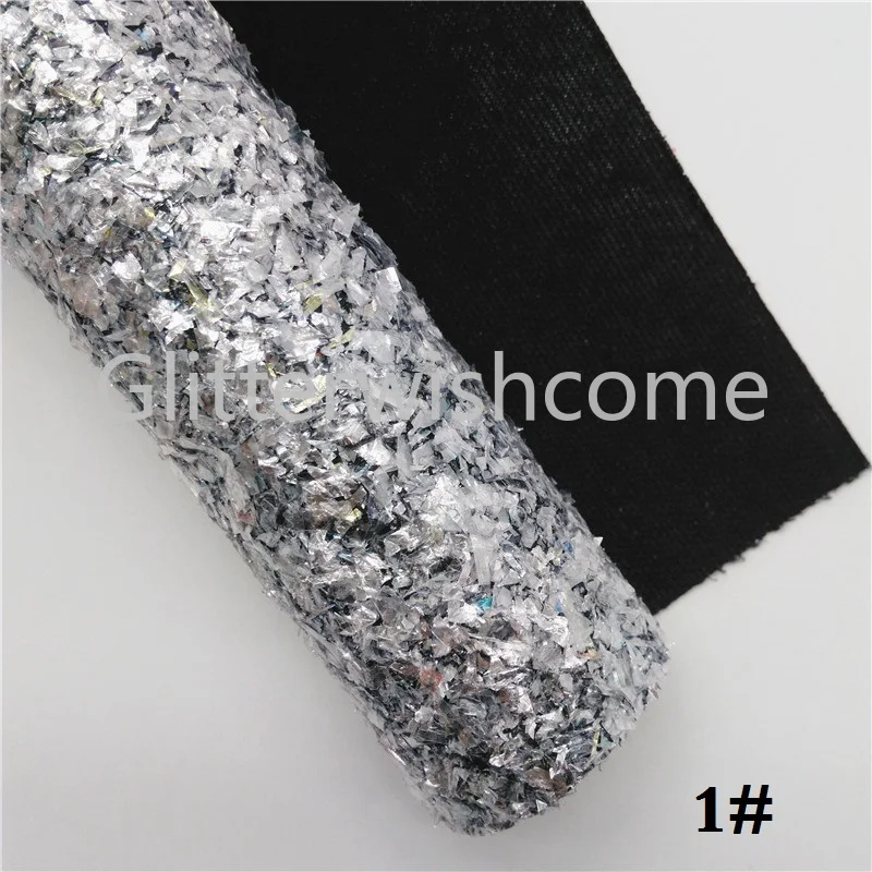 Glitterwishcome 21X29 см A4 размер винил для бантов Tissel блестящая ткань, пастельный цвет блестящий кожаный лист для бантов, GM547A