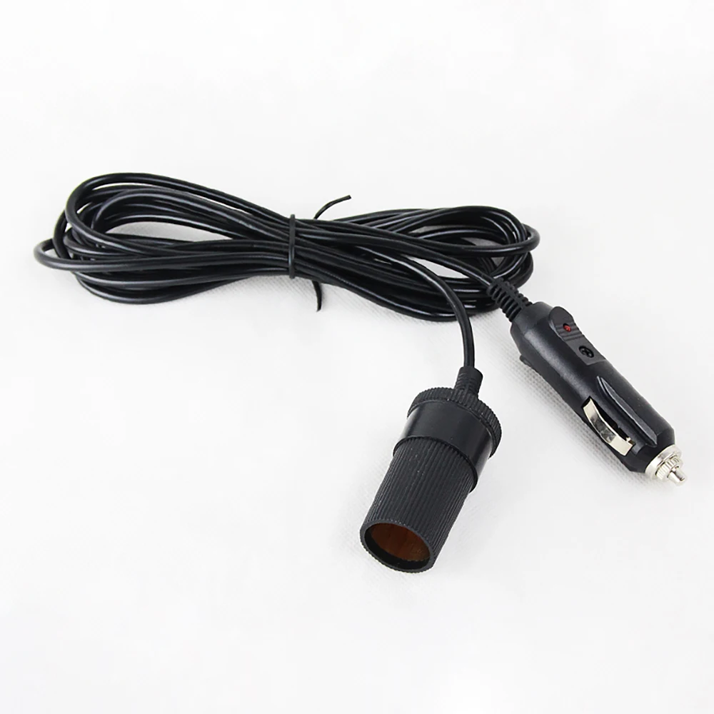 12V 24V 10A корабль Автомобиль Стайлинг аксессуар прикуривателя разъем удлинитель Кабель 2 м электрическое изделие