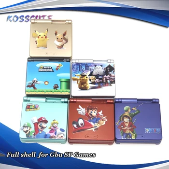 

2020 Colors Available 1set Full Housing Shell Case Cover Replacement for GBA SP Gameboy Advance SP Accessorries Tools