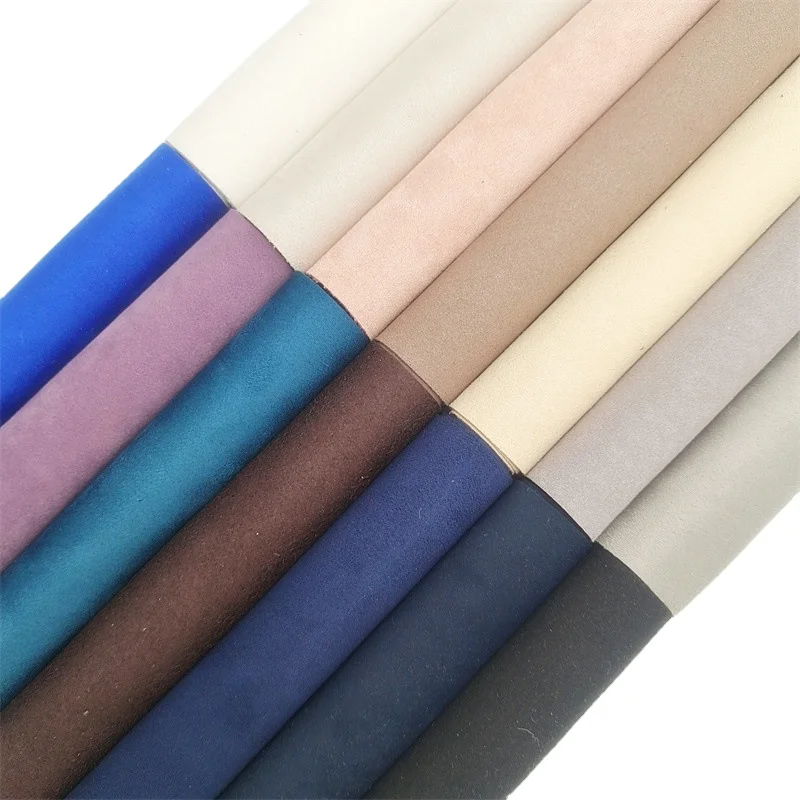 1.7mm Thick Durable PU Leatherette Faux Leather Fabric Synthetic double  sided leather sheets for cricut crafting earring bows
