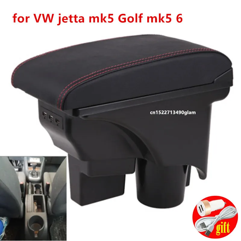 For Volkswagen Golf 6 Armrest Box For Volkswagen Scirocco Sagitar