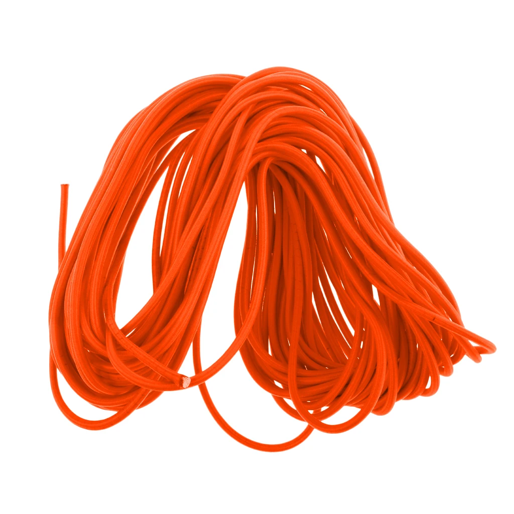 4mm Elastic Bungee Rope Shock Cord Car Roof Racks Trailers Boats Tie Down