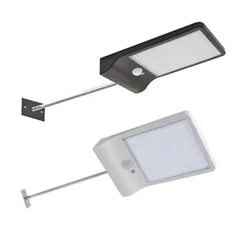 

LED Solar Light with Pole Waterproof IP65 Human Induction 3 Mode Wall Lamp Support Dropshipping