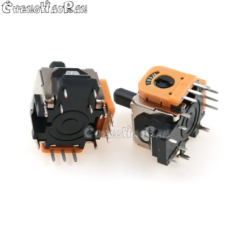 10pcs-100pcs For PS5 playstaion 5 ps4 PRO Slim Controller 3pin 3D Rocker Joystick Axis Analog Sensor Repair Parts Accessories joystick replacement arcade joystick game joystick joystick module