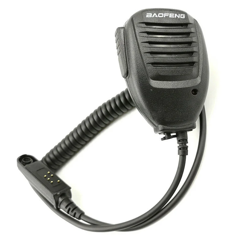 Walkie Talkie Динамик Микрофон с зажимом для Baofeng UV-9R+ BF-A58 R760 1* Walkie Talkie микрофон 1* Винт