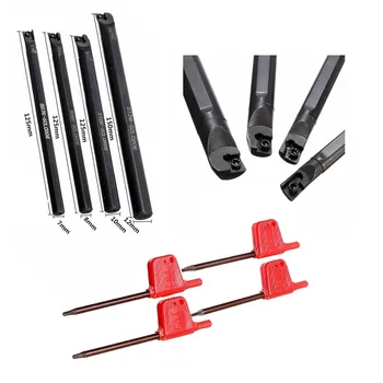 

Set Boring Bar Wrenches Lathe Turning Tool Holder Right Hand Alloy Steel
