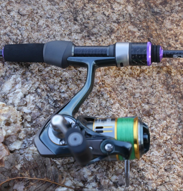 TSURINOYA AJING Rod ELF Fishing Rod Spinning Casting 1.8m 2.25m 2.46m 2  Section UL/L Carbon Rod FUJI Guide Rings Canne A Peche