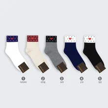 Корейские японские милые женские носки в горошек Harajuku, хлопковые теплые забавные спортивные удобные носки, осенне-зимние женские носки