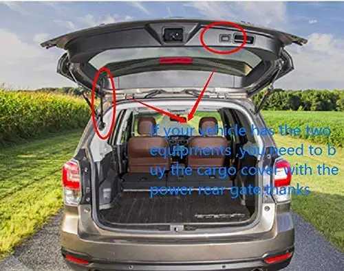 Грузовой Чехол для Subaru Forester 2014 2018 защитный экран багажника разделительная