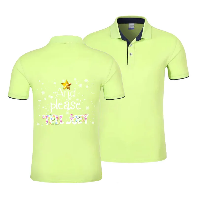 green-2 Унисекс, для взрослых, поло, camisa, чистый хлопок, с принтом логотипа, топы, индивидуальные, дышащие рубашки, для молодых пар, спортивные, разные цвета, Прямая поставка - Цвет: green-2