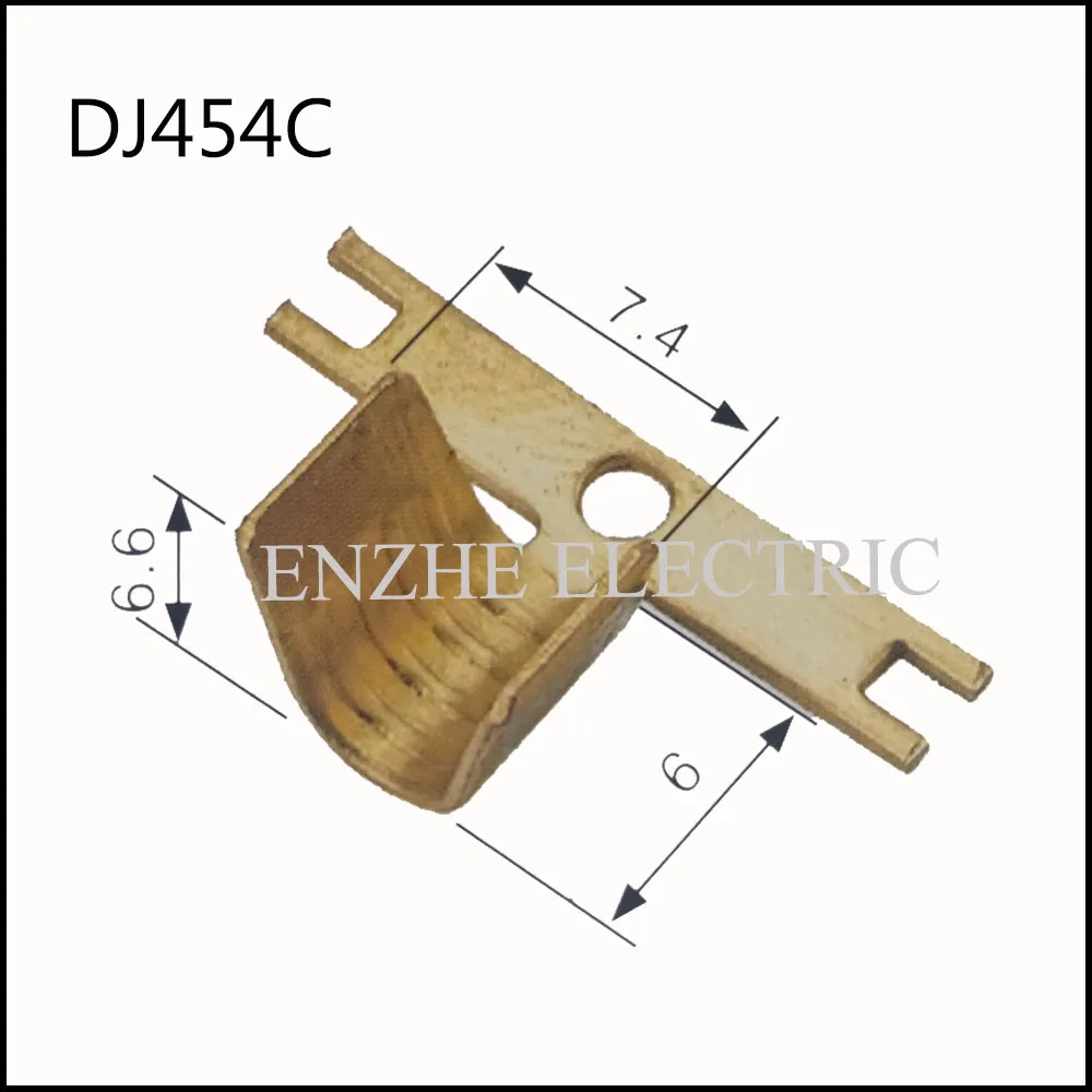 

DJ454C 5000pcs/roll auto Harness terminal Automotive connectors, brass female terminals tin-plate Wire harness Soft Jacket