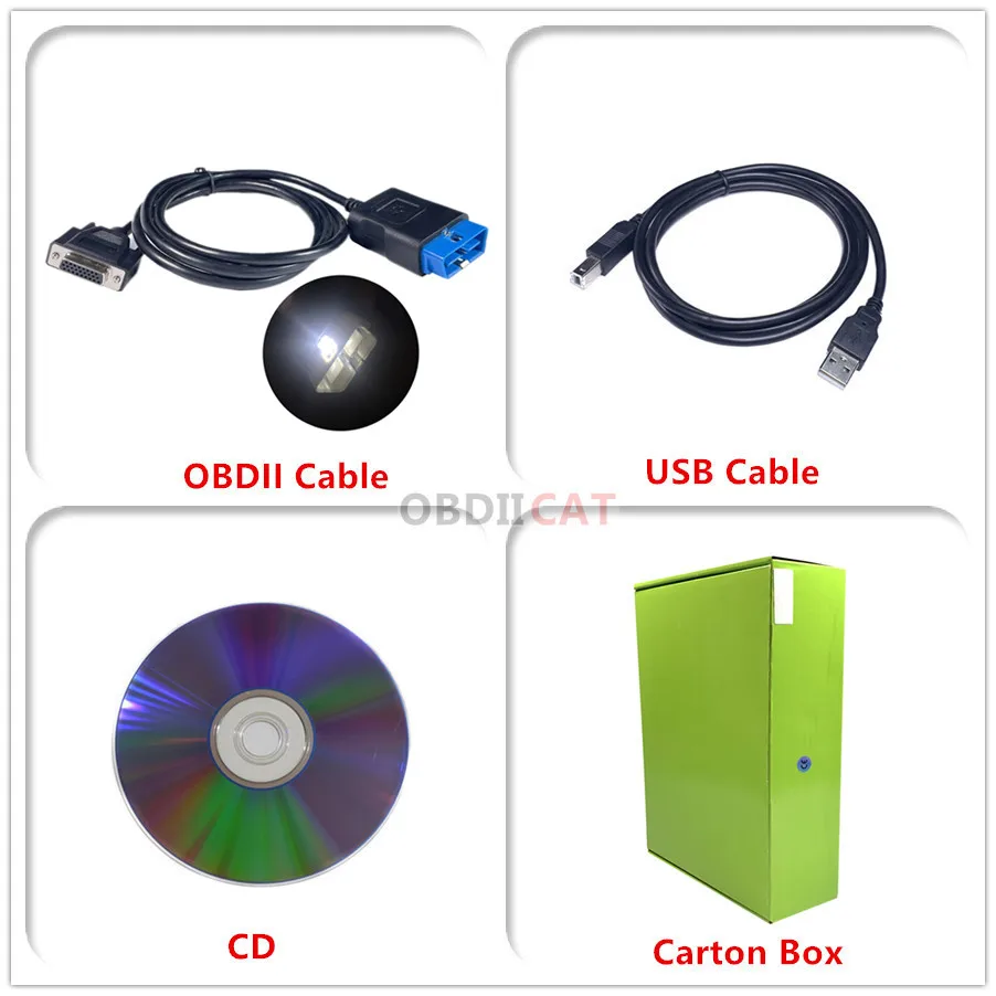 OBDIICAT TCS 2016 R0/2017 R1 Keygen 2 зеленая плата V3.0 9241A чип Multidiag OBDII OBD2 Диагностический