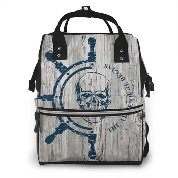 

Nautical Marine Anchor Baby Nappy Changing Diaper Mummy Bag Maternity Backpack Bags Stroller Baby Care Waterproof Backpack