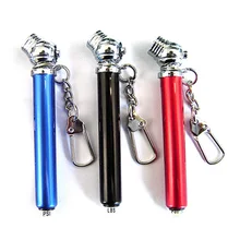 0-60 PSI портативный датчик давления воздуха в шинах, диагностический инструмент для автомобиля, мотоцикла, шин, измерительный прибор, серебристая ручка