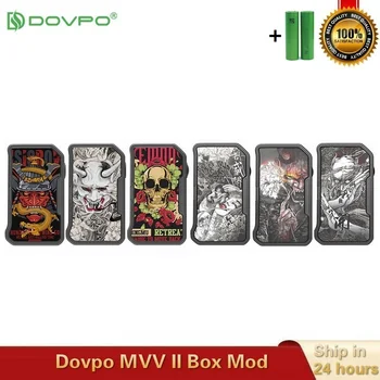 

Original Dovpo M VV II 280W Box Mod Power By Dual 18650 Batteries Fit for 510 Thread Tank Vape MVV Mod Vs Drag 2 Ijoy Shogun