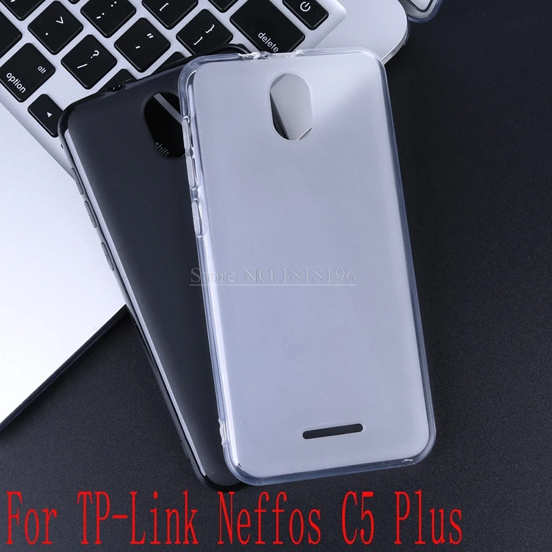 Для TP-Link Neffos C5 Plus чехлы для телефонов матовый чехол из ТПУ мягкий силиконовый простой грязестойкий чехол для телефона Neffos C5A задняя крышка