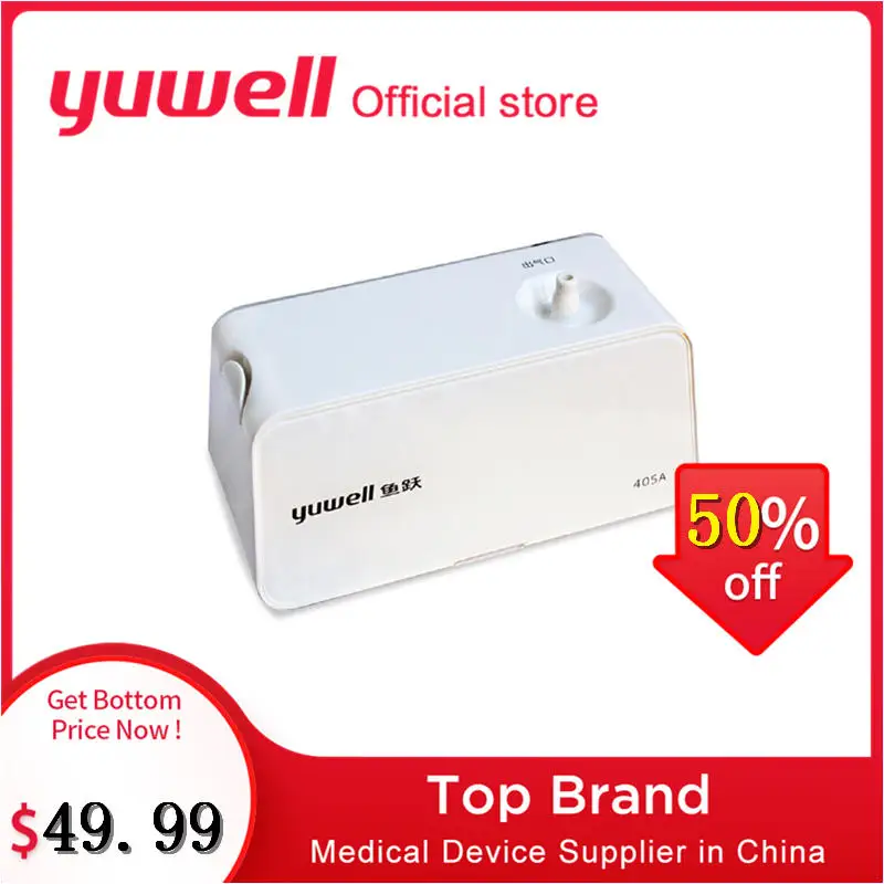 

Yuwell 405A/405B/403B Air-compressing Nebulizer Compressor Nebulizer Inhalation Atomizer Inhaler Respirator Steaming Devices