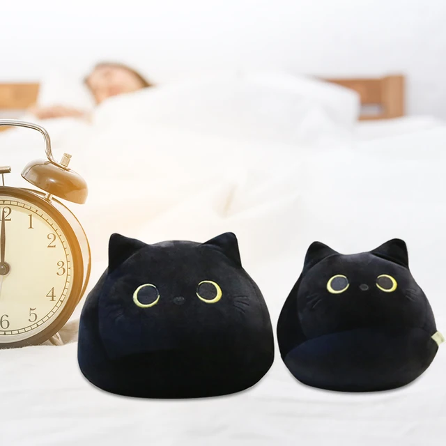 Cute Black Cat Plushie 1