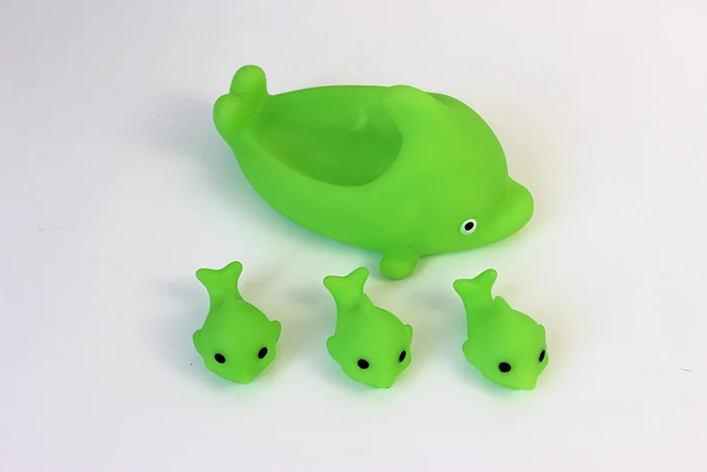 Стиль Junior Dolphins семейная детская игрушка для купания сдавливаемое кольцо детские игрушки 3189