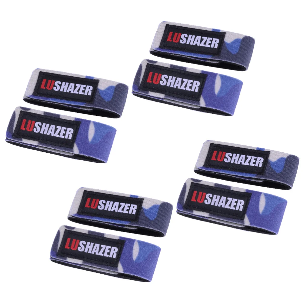 8 шт. рыболовная удочка упругая крепежные ремни рыболовные снасти для рыбалки на