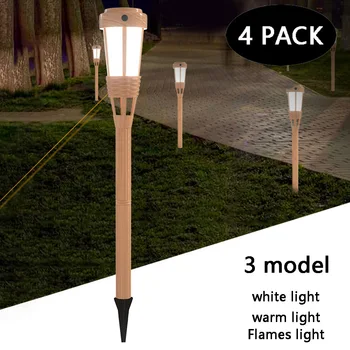 

Waterproof LED Solar Light Spike Bulbs Automatically Recharging 3 Modes Street Buried Lamp Fence Landscape for Decor