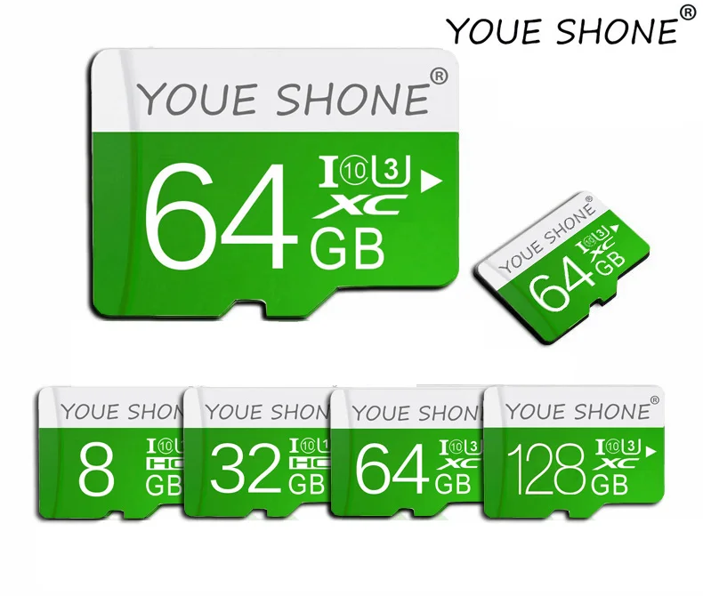 

High Quality Gold Memory card Micro SD card 128G 32G Memory cards 16GB 32GB 64GB 128GB class 10 Micro SD TF card Pen drive Flash