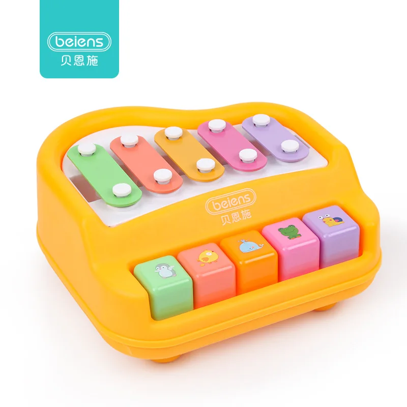 Bay Fun Octave Enshi детская игрушка пианино ребенок Октав скейтборд ручной стук унисекс музыкальный инструмент игрушка 1-2-3