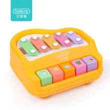 Bay Fun Octave Enshi детская игрушка пианино ребенок Октав скейтборд ручной стук унисекс музыкальный инструмент игрушка 1-2-3