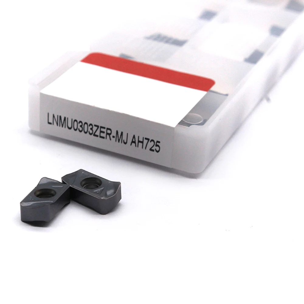 10 шт. LNMU0303ZER-MJ AH725 карбид Вставки фрезерные Вставки токарный инструмент резак инструмент высокого качества