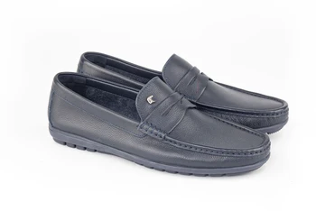 

BILLIONAIRE Shoes Cowhide leather 2020 new fashion blue Men‘s Casual Comfortable European size 39-44 Inner sheepskin