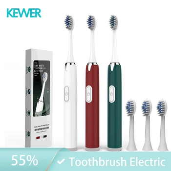 

Sonic Toothbrush Electric Waterproof Smart USB Recharge Automatic Ultrasonic Toothbrush Teeth Cleaning Adult Oral Tooth Brush