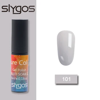 SLYGOS 6 мл УФ-гель для ногтей Топ УФ Led гель Осенняя Серия Тыква трава зеленый шоколад цвет Лак удаляющийся замачиванием гель лак - Цвет: 101