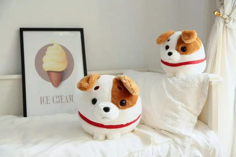 Горячая Chubby shaba Inu Boston Jack Russell Плюшевые игрушки-обработка настраиваемые рекрут агенты