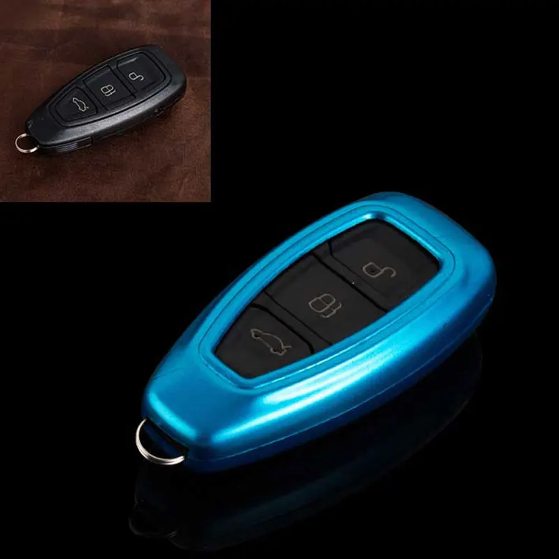 Чехол для ключа из АБС пластика подходит Ford Focus 3 Ecosport Kuga Escape Key чехол ключей