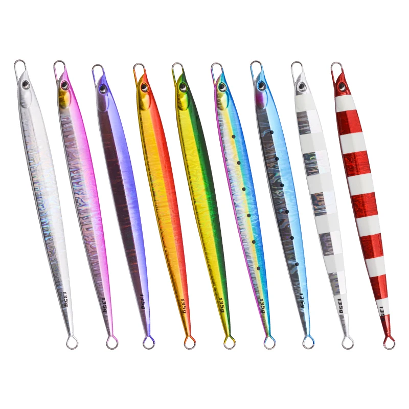 Funadaiko 5 Pz/Lotto Lento Jig In Metallo Jig Jigging Lure Isca Artificiale Pescs Giga Di Pesca Esche Da Pesca 80G 100G135G Velocità Giga Di Pesca