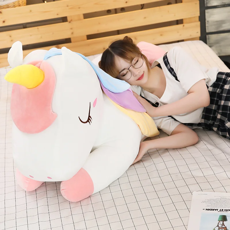 Giant Chubby Unicorn Pillow