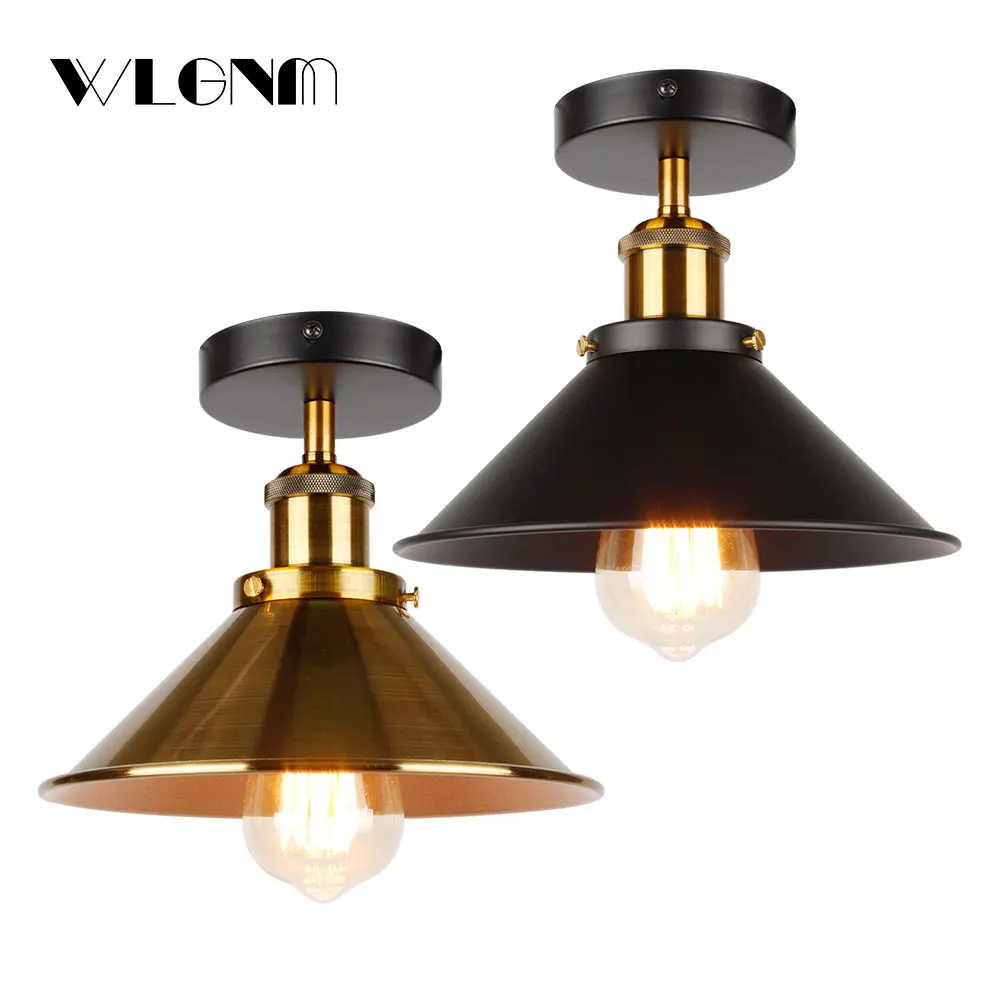  Industrial Ceiling Light vintage ceiling lamp Retro Loft ceiling lighting American country light fi - 4000173503577